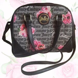 Juicy Couture pink roses bag